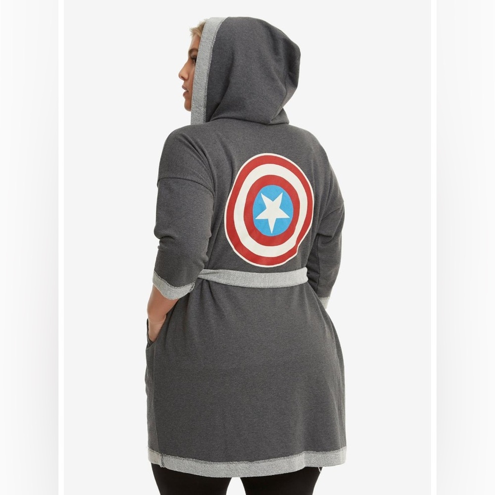 Her Universe Captain America Hooded Robe
